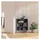 vidaXL Sideboard 57 x 70 x 35 cm Hochglanz-Grau