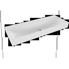 Kaldewei Silenio Wandwaschtisch 120 x 46 cm 3046