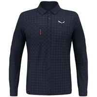 Salewa Puez Dry Langarmhemd - Navy Blazer - S