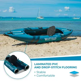 Wattsup Cod Aufblasbares Kajak blau