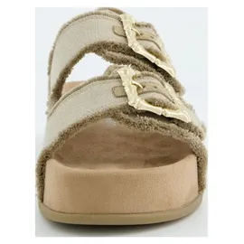 Paul Green beige canvas grain für Damen, beige, Größe 40 EU / 6.5 UK