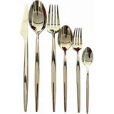 Schäfer Elektronik Champagnergold 36-tlg.