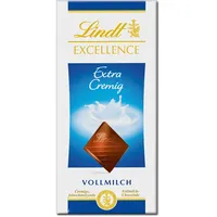 (43,00€/1kg) Lindt Excellence Vollmilch extra cremig, Schokolade, 100g Tafel