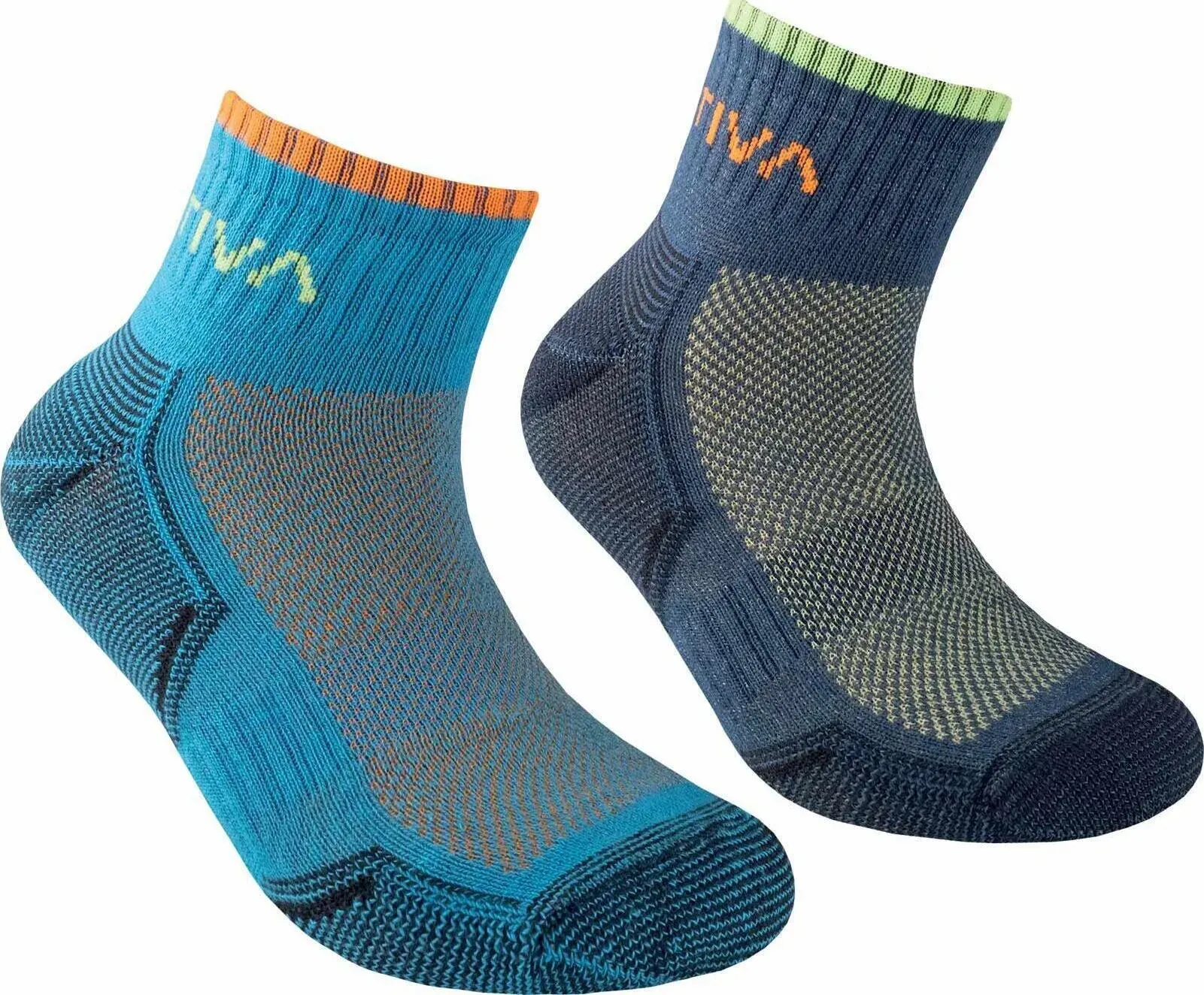 La Sportiva Kids Running Socks lagoon/hawaiian sun (B38O08) XS