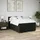 vidaXL Boxspringbett 140 x 200 cm Schwarz