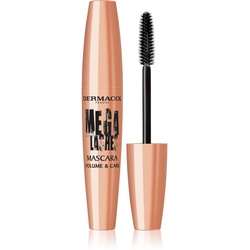 Dermacol Mega Lashes Volume & Care Mascara für extremes Volumen und intensive schwarze Farbe 11,5 ml
