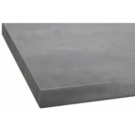 WIHO KÜCHEN Arbeitsplatte Flexi, 38 mm stark grau 230 cm x 3,8 cm x 60 cm