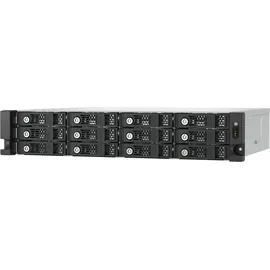 QNAP TL-R1200PES-RP Leergehäuse Schwarz