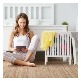 Relaxdays Wäschetruhe weiß