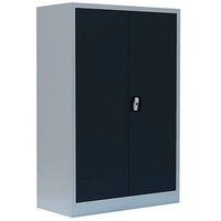 Lüllmann Stahlschrank 530328 anthrazit, lichtgrau 92,5 x 42,2 x