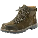 Stockerpoint Herren Tiago Trachtenstiefel, Dunkelbraun gespeckt, 44 - 44 EU