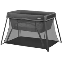lionelo - Reisebett 3-in-1 ALICE Grau - Grau