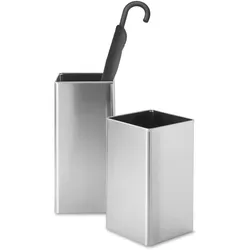 ZACK ANGOLO Schirmständer H. 50 cm 50478, Accessoires Wohnraum, edelstahl matt gebürstet