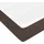 vidaXL Taschenfederkernmatratze Braun 100x200x20 cm Kunstleder