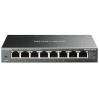 Mercusys MS108GS-M2 8-Port 2,5-Gigabit Unmanaged Netzwerk Switch, Ethernet-Splitter, Plug & Play, Desktop-/Wandmontage, lüfterloses Metalldesign
