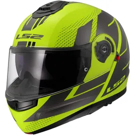 LS2 Strobe II Code Grau/Neon-Gelb S