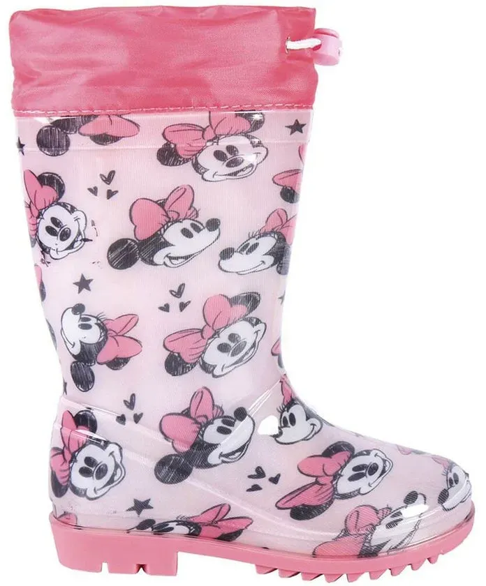 Minnie Maus Kinder Gummistiefel in Leuchtendem Pink – Ein Spritzer Magie an Regentagen