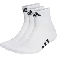 Adidas Performance Cushioned Mid-Cut Socken 3 Paar White / White / White 43-45