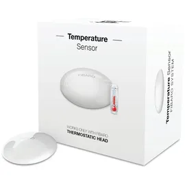 FIBARO Temperatursensor für Heizkörperthermostat FGBRS-001