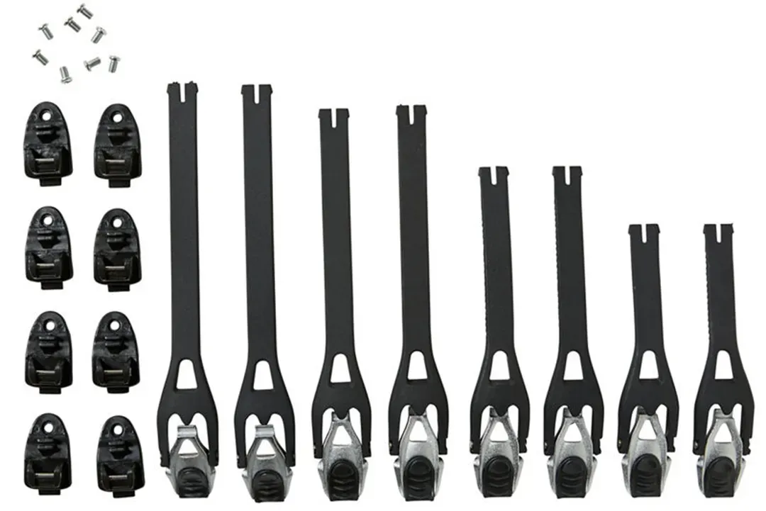 Fox Comp5/5Y/3YSet Motocross Verschluss Set, schwarz für Männer