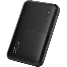 OEM DCU Tecnologic POWER BANK 5.000 MAH TRIPLE OUTPUT 2 USB + USB TYPE C (5000 mAh, 18.50 Wh), Powerbank, Schwarz