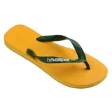 havaianas Brasil Logo Gelb 35