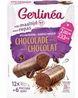 Gerlinéa Mon Repas Barres Chocolat Barre 6x31 g