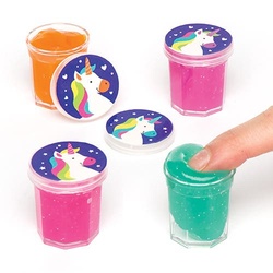Glibbermasse Einhorn (pro Set 8) Mitgebsel