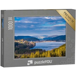 puzzleYOU Puzzle Puzzle 1000 Teile XXL „Der Titisee im Schwarzwald, Deutschland“, 1000 Puzzleteile, puzzleYOU-Kollektionen Baden-Württemberg