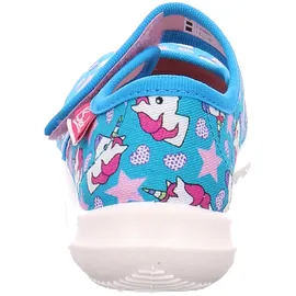 Beck Mädchen Unicorn Hausschuhe Türkis,