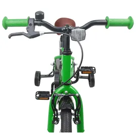 vidaXL Kinderfahrrad 16 Zoll grün