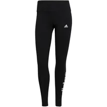 Adidas Damen Tight Damen Leggings Essentials, Schwarz/Weiß, XS/S