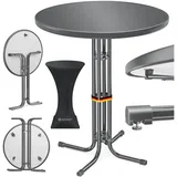 Kesser Bistrotisch rund Ø70 x 110 cm Grau