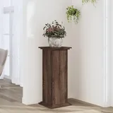 Mokuyary Pflanzenständer Eichen-Optik 33x33x80 cm Holzwerkstoff Pflanzenregal, Blumenregal Indoor/Outdoor, Blumenständer für Garten Wohnzimmer Balkon