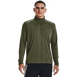 Under Armour Tech 2.0 Halbreißverschluss-langarm-t-shirt - Marine OD Green / Black - XS