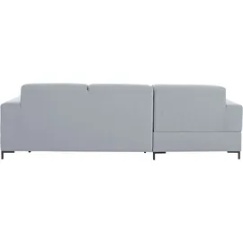 OTTO products Eckcouch Polyester L-Form 266cm Silber