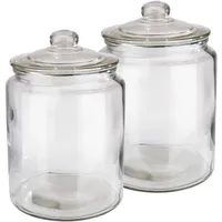 APS Vorratsglas Classic, Glas, (Set, 2-tlg), zum Dekorieren und