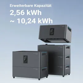Marstek Jupiter C Plus 2,56 kWh Solarspeicher inkl. 1x 2,56 kWh Erweiterungsakku
