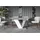 altdecor CLASI 120 - 160 x 80 x 75 cm Stone/White