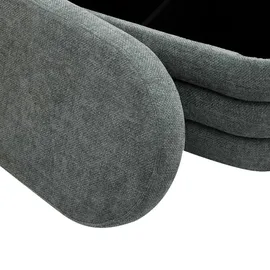 Rebecca Mobili Hocker Rebecca 38 x 76 x 38 cm Grau Polyester