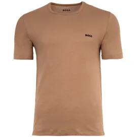 Boss Herren Classic T-Shirts Kurzarm Shirts Pure Cotton Crew-Neck 3er Pack, Farbe:Mehrfarbig, Artikel:-265 beige/White/Black, Größe:XL