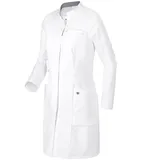 BP 1746-684-21-40n Arztkittel für Frauen, Langarm mit Stretcheinsätzen, 200,00 g/m2 Stoffmischung mit Stretch, weiß, 40n