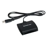 IOGEAR USB CAC Reader - SmartCard-Leser - USB (USB 2.0), Speicherkartenlesegerät, Schwarz