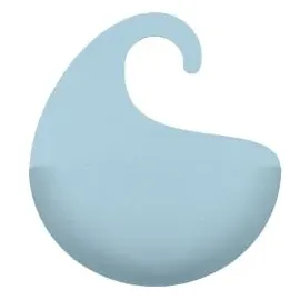 Koziol Surf XL Utensilo recycled Badezimmerablage hellblau