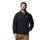 Ridge High Pile Fleece Mit Durchgehendem Reißverschluss Black L