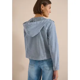 Cecil CECIL, Damen, Overshirt mit Kapuze und Streifen - XXL
