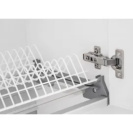 roe furniture Küchenzeile 180 cm Braun/Weiß