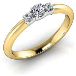 Verlobungsring VR13 333er Gelb-/Weiflgold - 2681