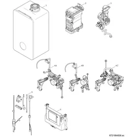 Bosch Condens GC9800iW 30 P 23, Gas-Brennwerttherme 30 kW, Erdgas
