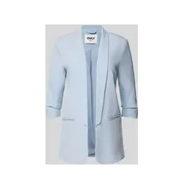 Only Damen Blazer mit angedeuteten Paspeltaschen Modell 'ELLY', Hellblau, 42